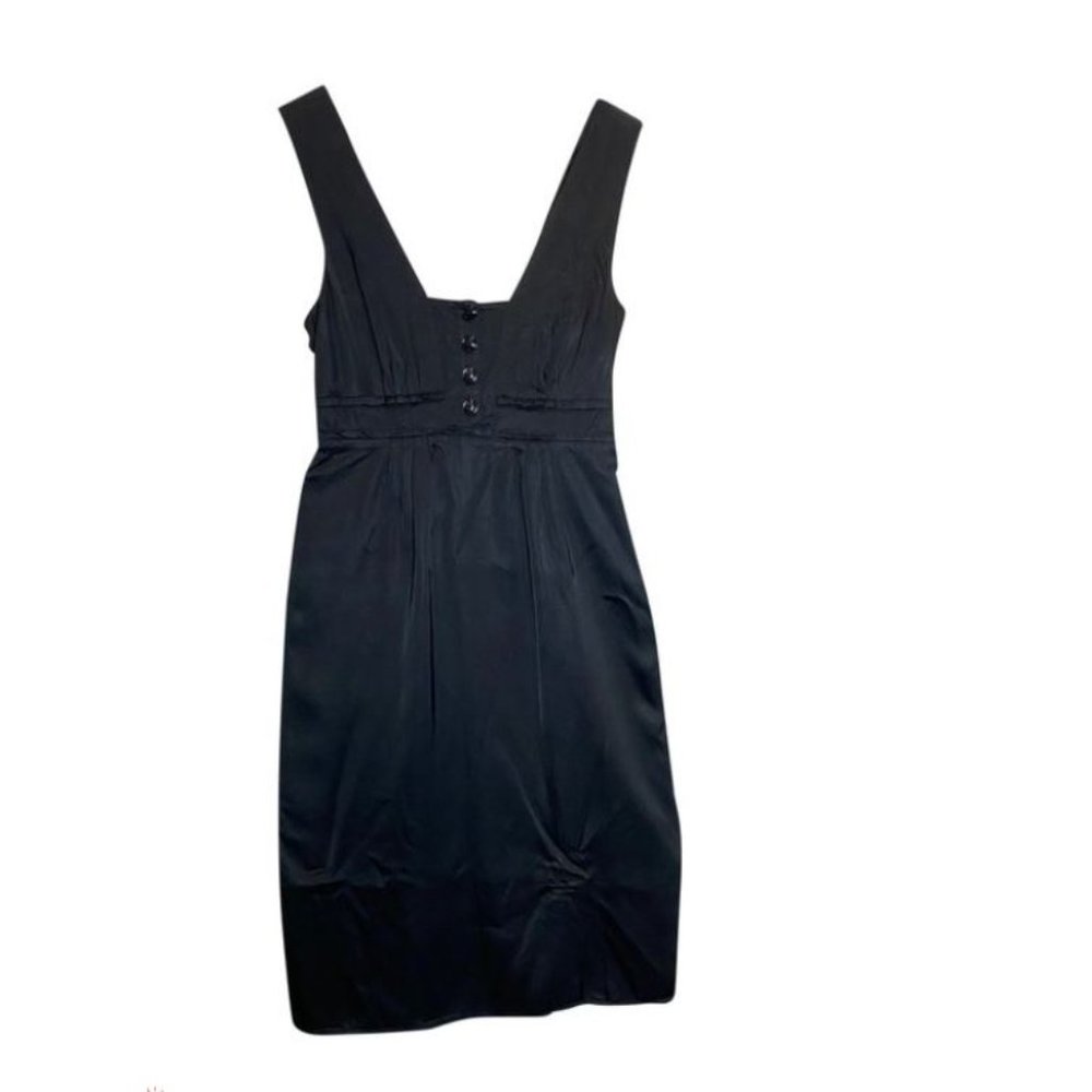 BURBERRY women’s black sheath dress size 2